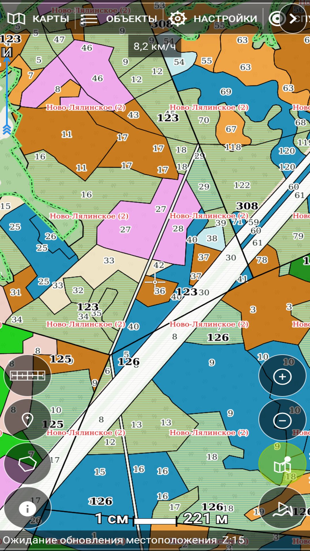 Скриншот ESMaps 1
